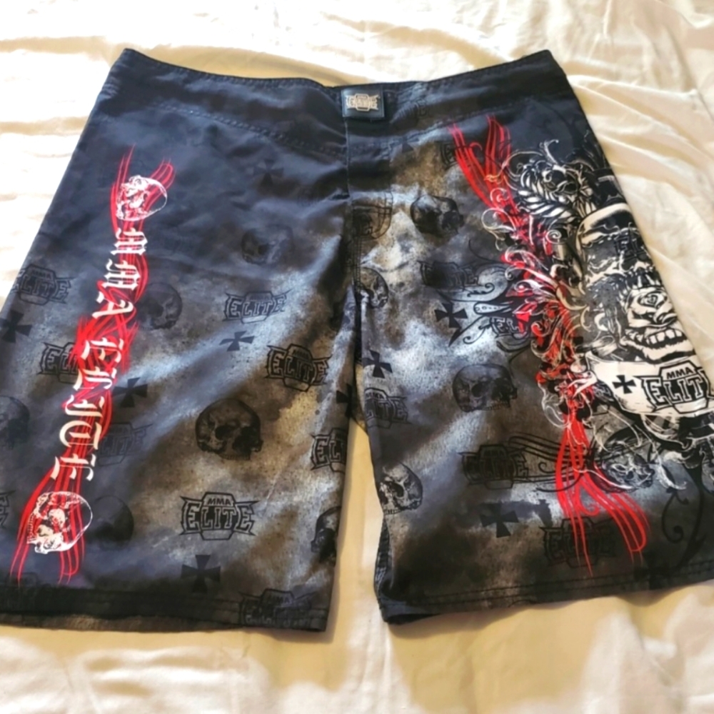 MMA Elite Board Shorts/ Swim Suit Trunks.